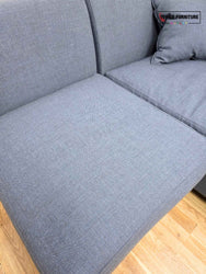 Lyndon Design Corner Sofa - Denim