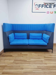 Allermuir Seating Booth Sofa - Blue