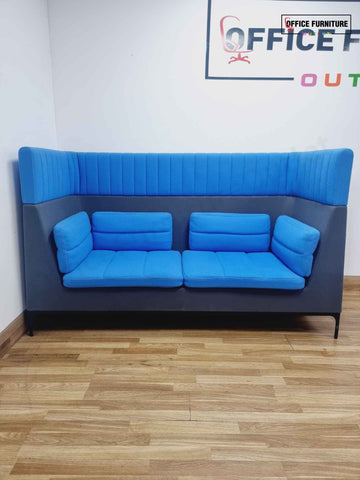 Allermuir Seating Booth Sofa - Blue