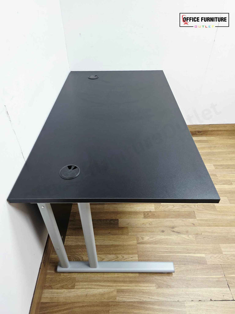 Brand New Black Office Desk (140x80cm/180x80cm)