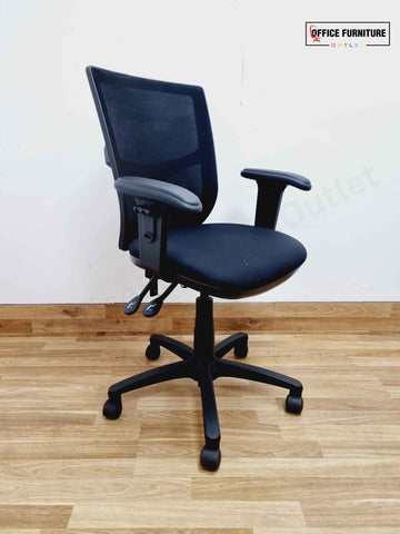 Black Mesh Back Operator Chair (SC101)