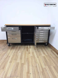 Seville Classics UltraHD Rolling Workbench Cabinet
