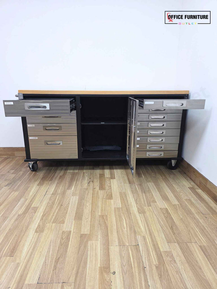 Seville Classics UltraHD Rolling Workbench Cabinet
