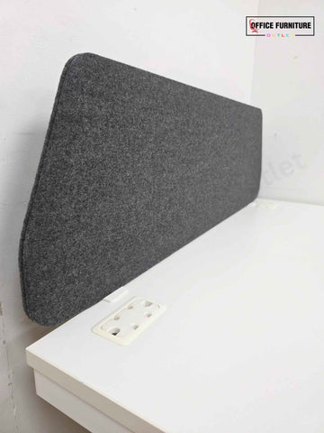 Grey Desk Privacy/Partition Screen (120cm)