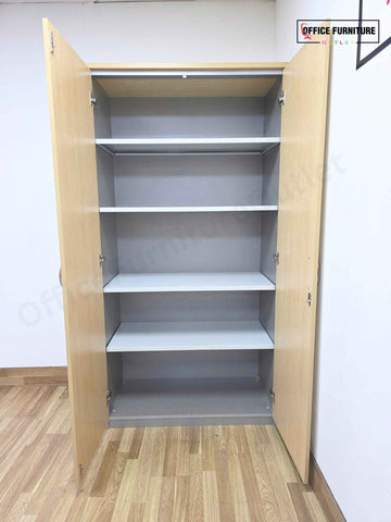 Tall Maple Office Storage Cabinet (ST70)