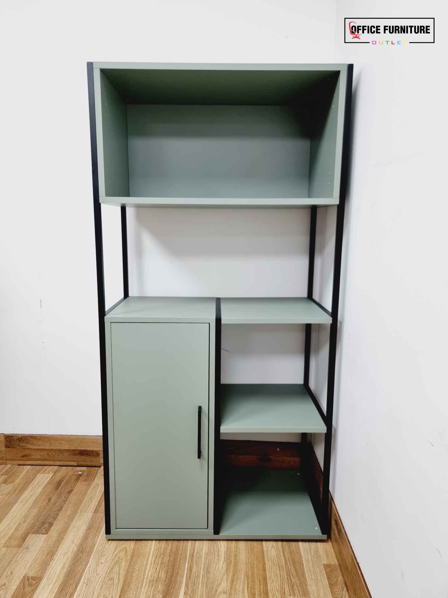 Contemporary Display Stand - Sage Green