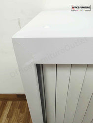 Mid-Level White Tambour Unit (ST36)