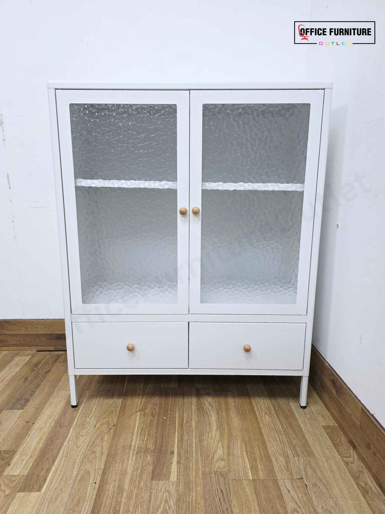 Metal Storage Cabinet – Double Doors & Drawers (ST55)