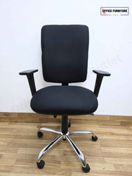 All Black Adjustable Office Chair (SC108)