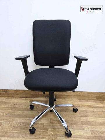 All Black Adjustable Office Chair (SC108)