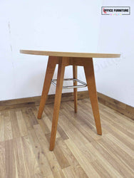 Frovi Round Oak Meeting Table (RT08)