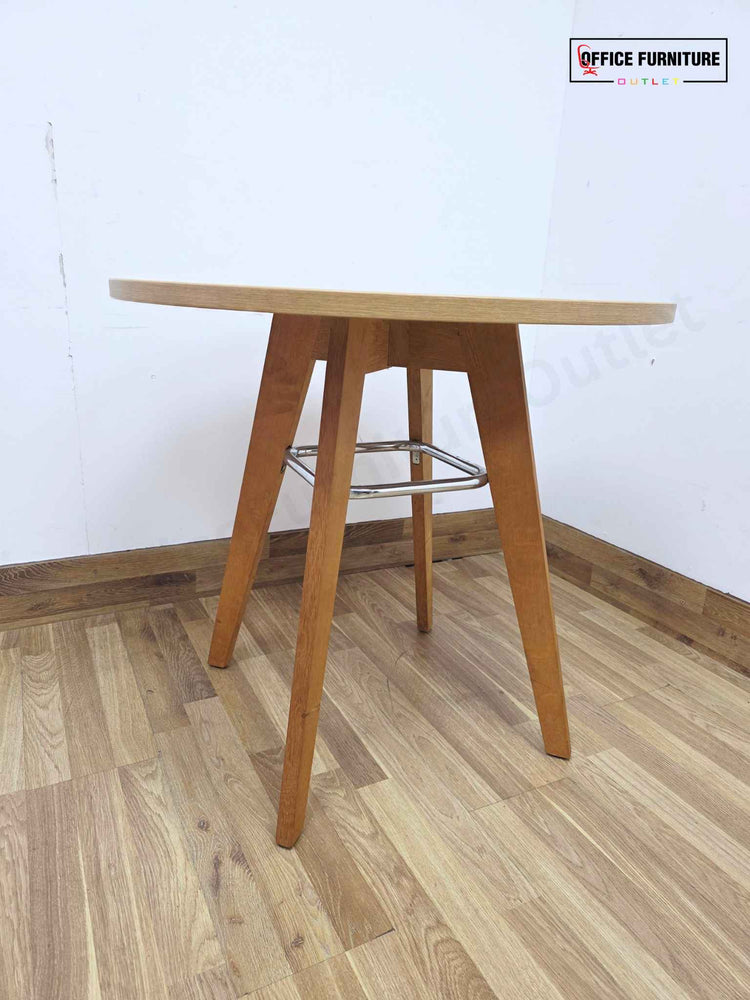 Frovi Round Oak Meeting Table (RT08)