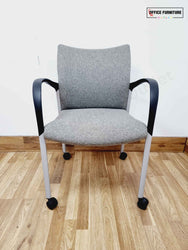 Set of Six Flip Top Tables with Fourteen Chairs