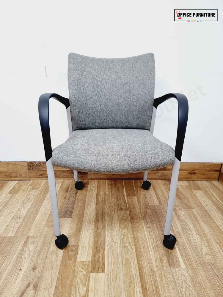 Set of Six Flip Top Tables with Fourteen Chairs