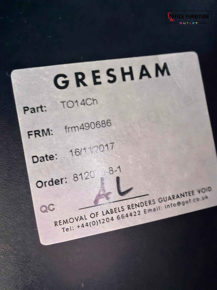 Round Maple Meeting Table with Four Gresham Chairs