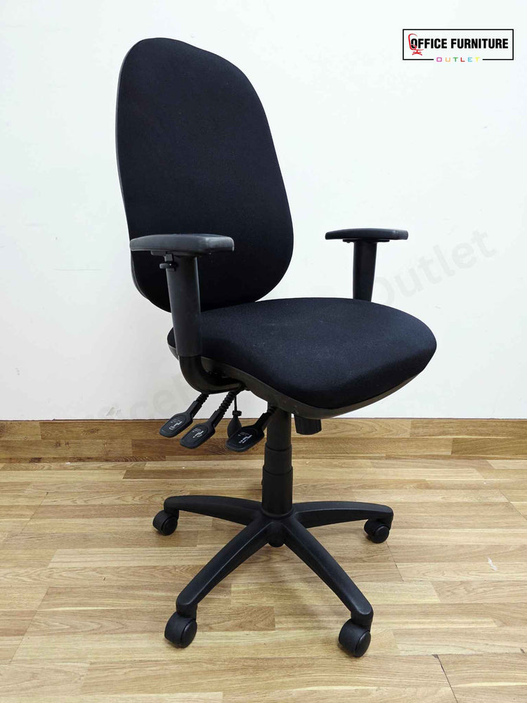 All Black Adjustable Office Chair (SC103)