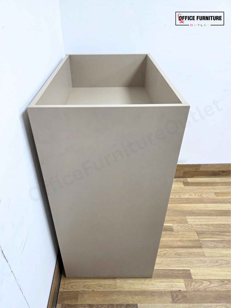Office Storage Cabinet with Planter Top – Used Storage Unit