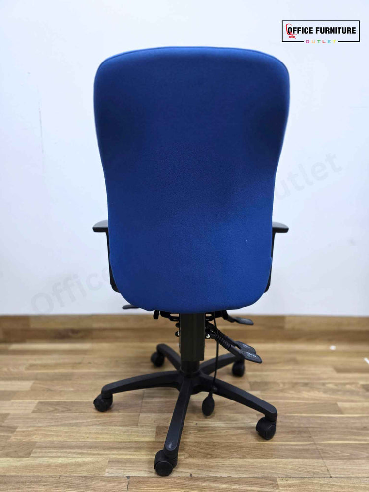 Blue Posturite Ergonomic Office Swivel Chair (SC112)