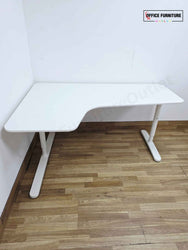 IKEA - All White Corner Desk