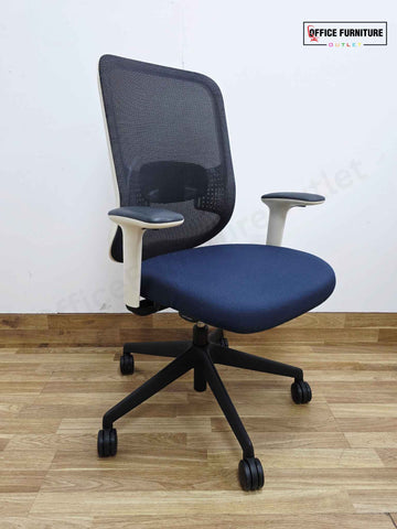Orangebox Do Swivel Chair - Blue/Black/White