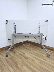 Haworth Flip Top Table (160 × 80 cm) with Power Connection