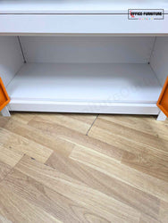 Metal Storage Racking Unit with Enclosed Cabinet (ST59)