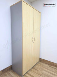 Tall Maple Office Storage Cabinet (ST70)