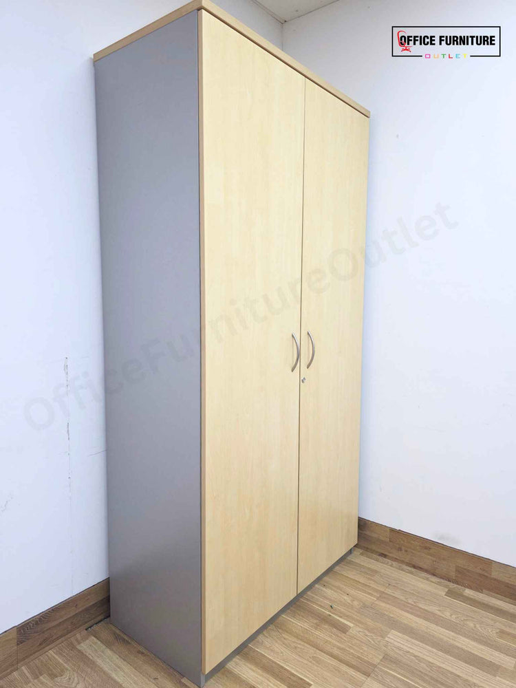 Tall Maple Office Storage Cabinet (ST70)