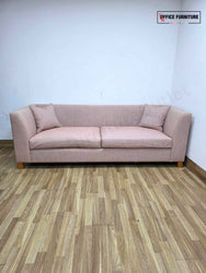 Dusty Pink Corner Sofa – Lyndon Design Office Seating UK