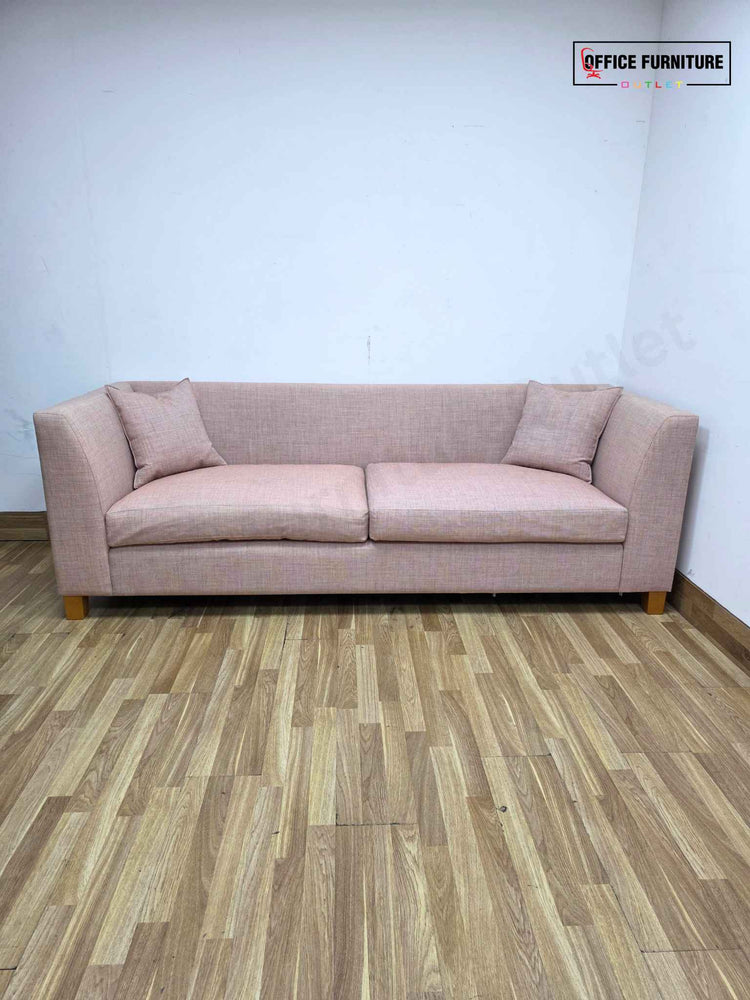 Dusty Pink Corner Sofa – Lyndon Design Office Seating UK
