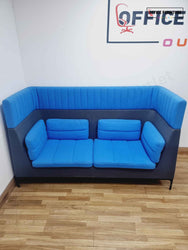 Allermuir Seating Booth Sofa - Blue
