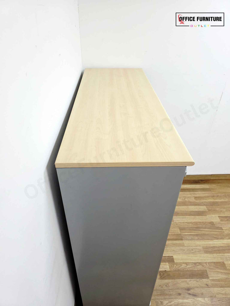 Tambour Cabinet with Maple Top (Grade B)