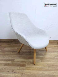 HAY AAL 92 About A Lounge Chair - Grey Linear