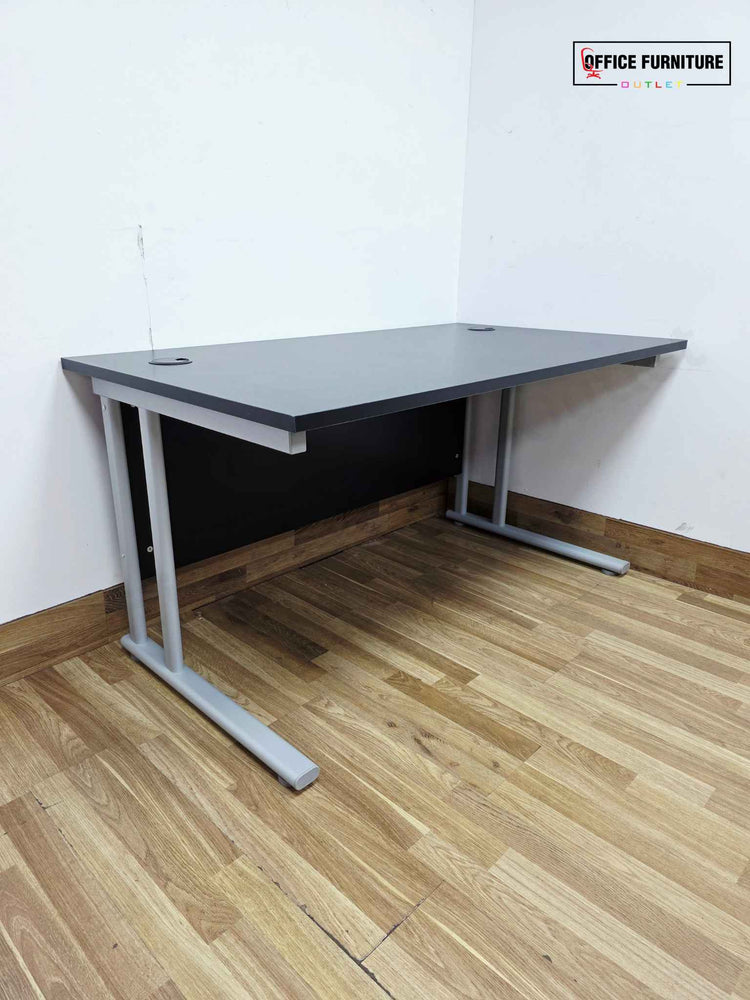 Brand New Black Office Desk (140x80cm/180x80cm)