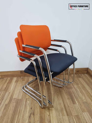 Set Of Two Cantilever Chairs (Pairs)