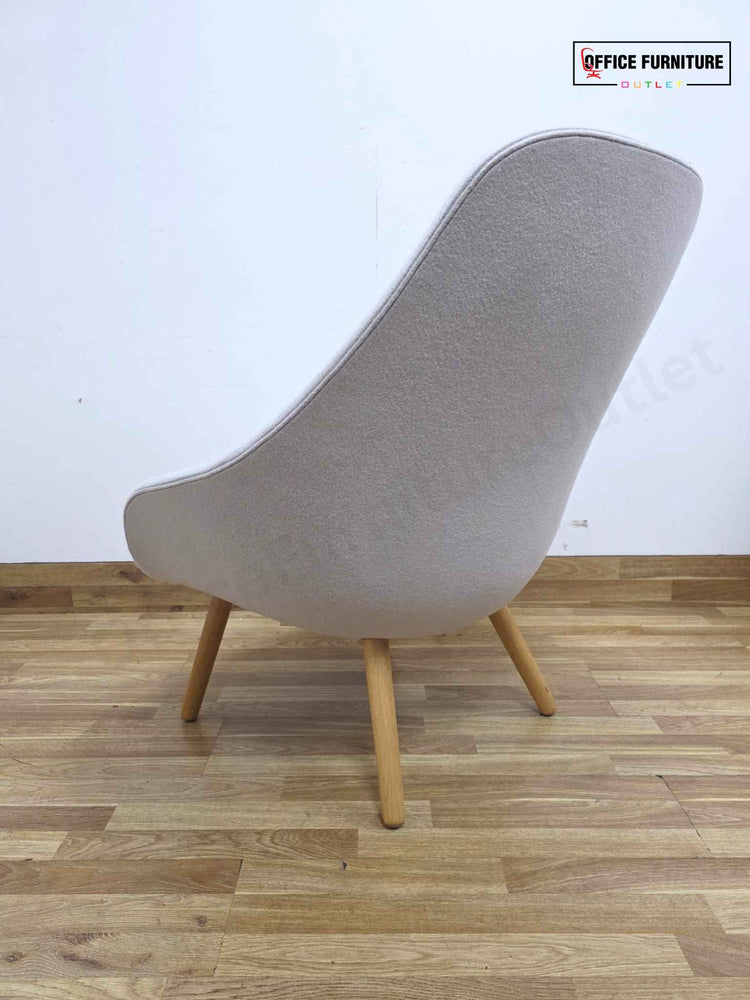 HAY AAL 92 About A Lounge Chair - Soft Grey