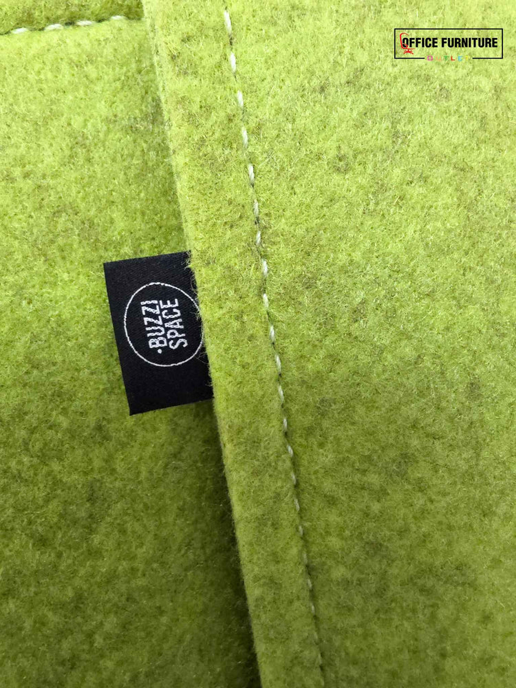 Set of 3 Lime Green BuzziBlinds Classic Acoustic Screens