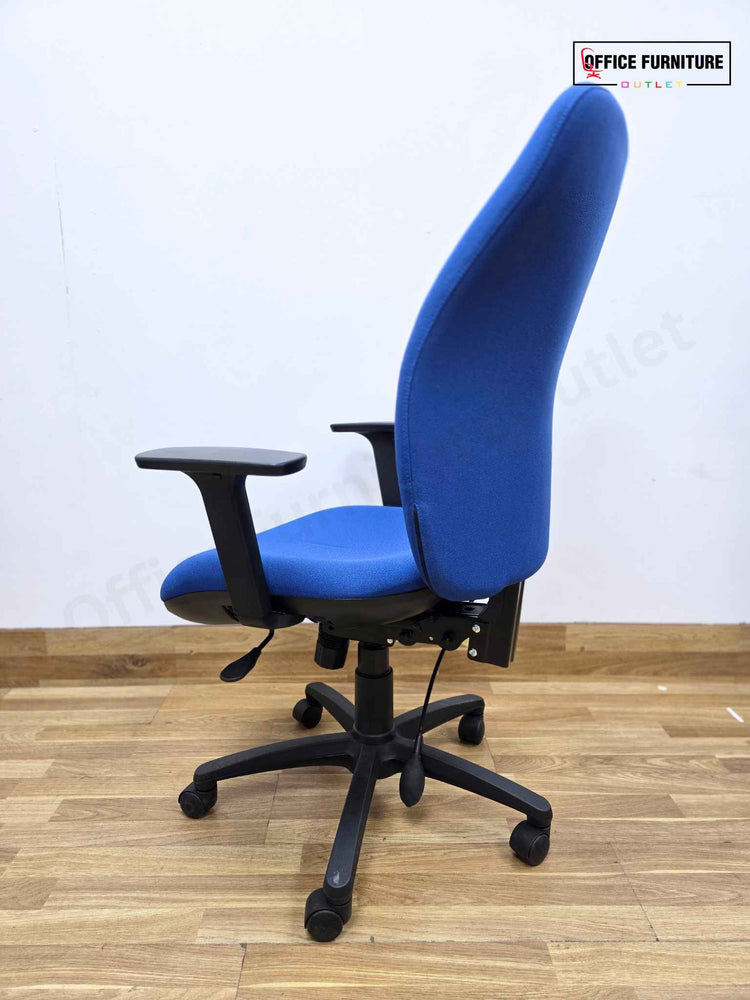 Blue Posturite Ergonomic Office Swivel Chair (SC112)