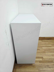 Mid-Level White Tambour Unit (ST36)