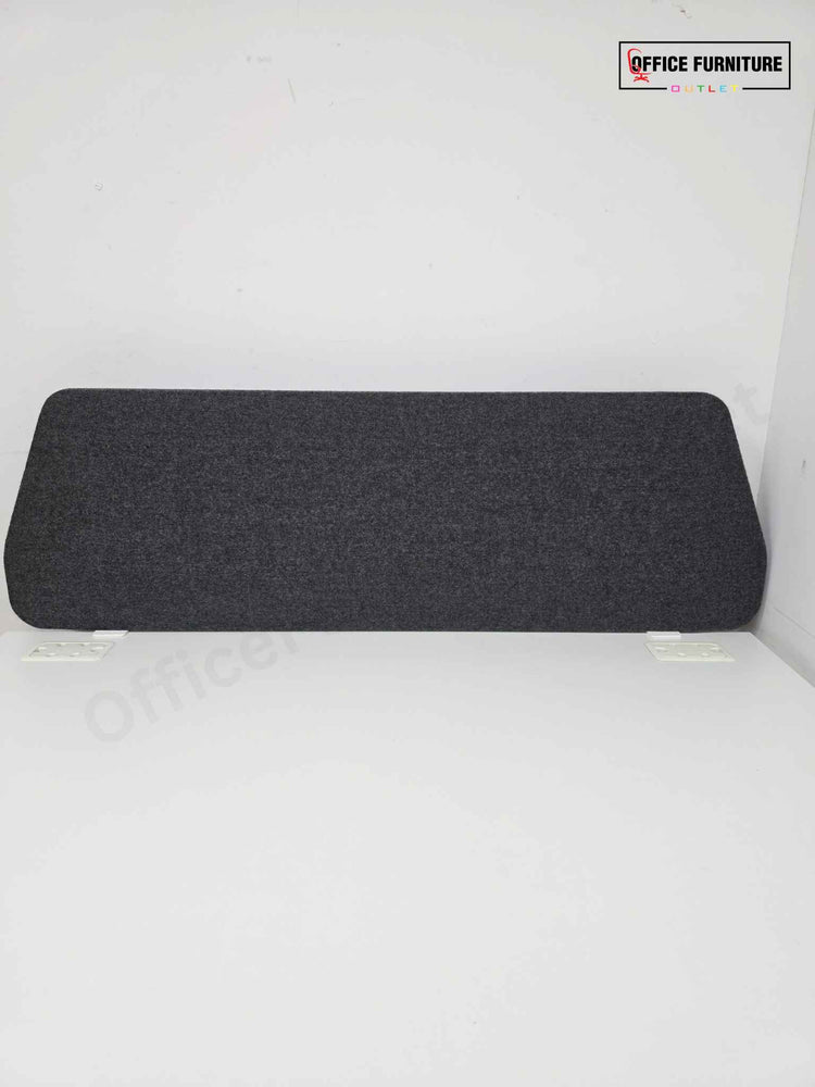 Grey Desk Privacy/Partition Screen (120cm)