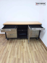 Seville Classics UltraHD Rolling Workbench Cabinet