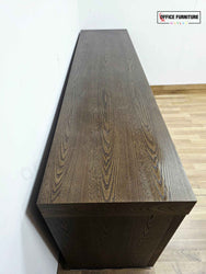 Dark Walnut Credenza Cabinet (ST49)