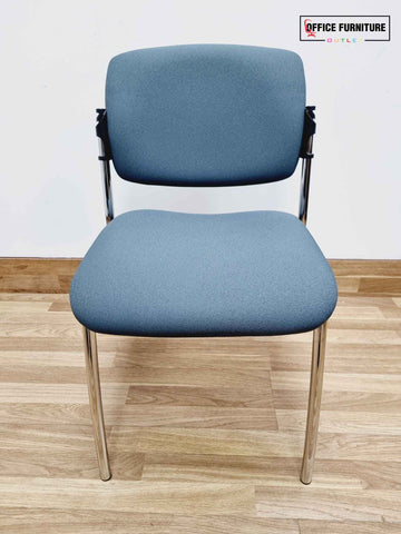 Grey Stackable Chairs (Pairs)