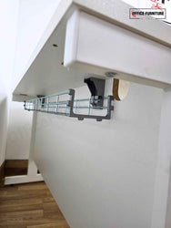 White Straight Office Desk (120cm x 80cm)