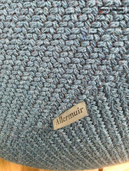 Allermuir Jinx Single Seat Lounge Chair – Dark Blue Lounge Chair with Side Table