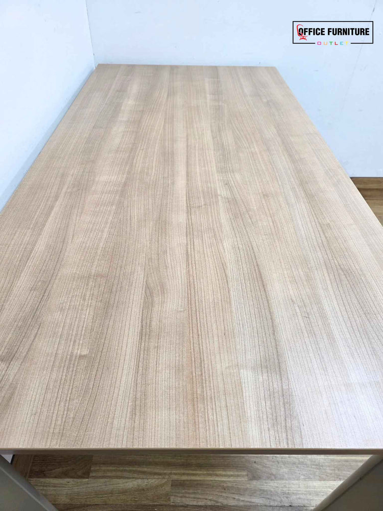 Chestnut-Coloured Office Table (160cm x 80cm)