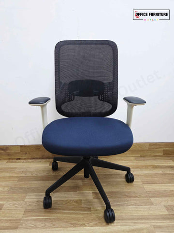 Orangebox Do Swivel Chair - Blue/Black/White