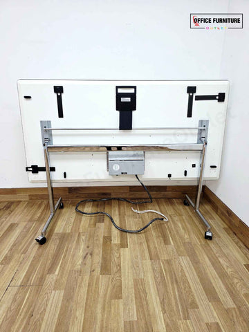 Brunner Flip-Top Table with Integrated Power