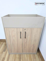 Office Storage Cabinet with Planter Top – Used Storage Unit