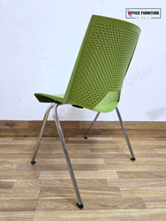 Lime Strike Stackable Plastic Chair by Paolo Scagnellato
